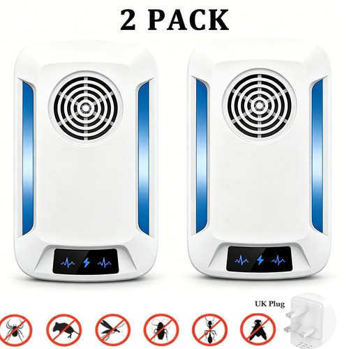 2pack ultrasonic pest control - ultrasonic,