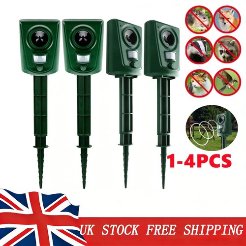 Ultrasonic garden deterrent - ultrasonic,