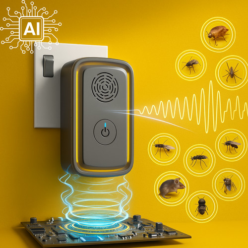 Ultrasonic pest repeller fly - repeller,,