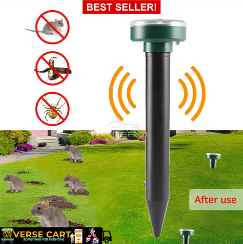 Solar ultrasonic pest repeller - solar,