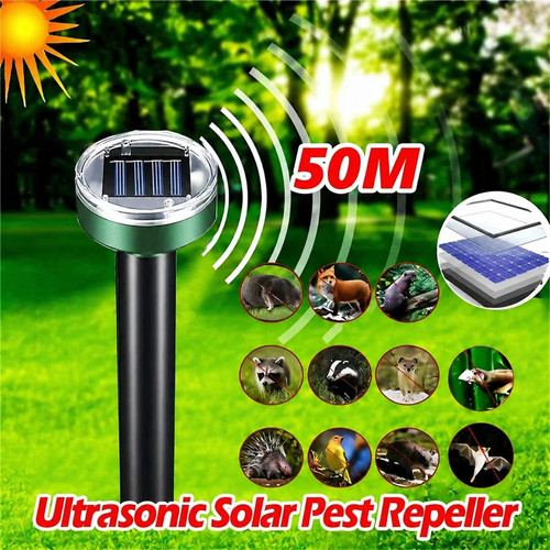 Ultrasonic solar cat dog - ultrasonic,
