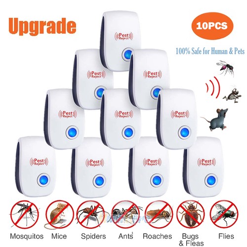 10x ultrasonic pest repeller - 10x,