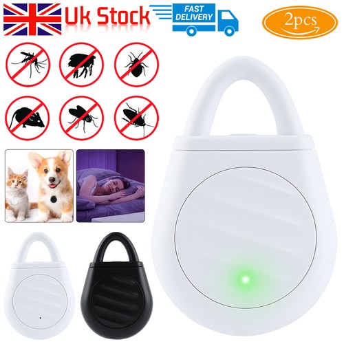 2pack ultrasonic pest repeller - ultrasonic,