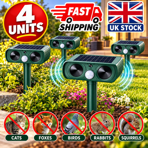 Solar ultrasonic animal - 4x,
