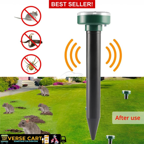 Solar ultrasonic pest repeller - solar,