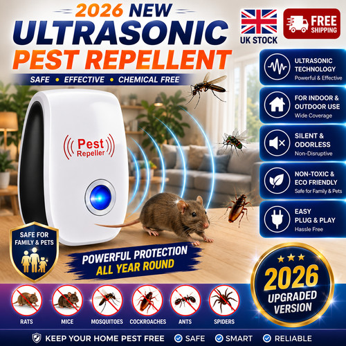 Ultrasonic pest repellent 2026 - ultrasonic,