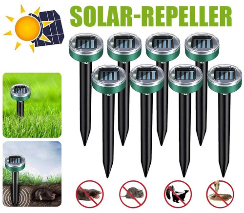 Solar ultrasonic pest repeller - ultrasonic,