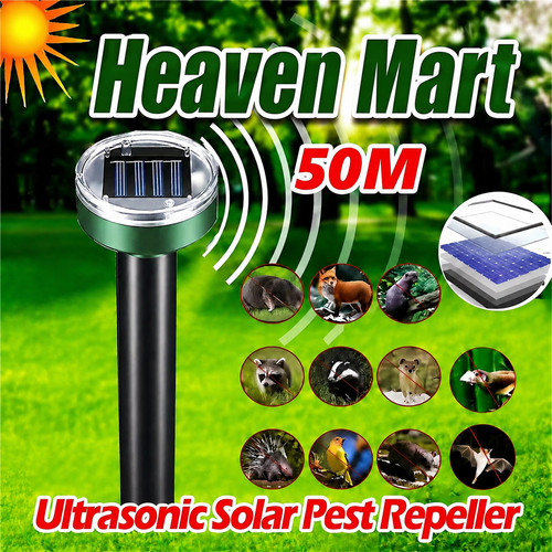 Ultrasonic solar cat dog - solar,