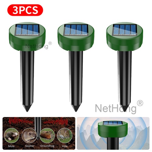Solar ultrasonic mole - pc,