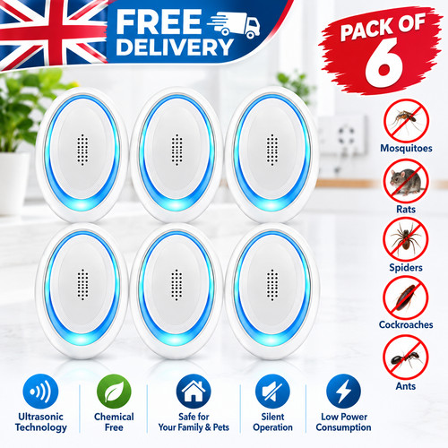 6pcs ultrasonic pest control - 6pcs,