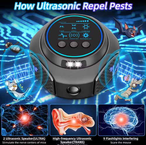 Ultrasonic electronic rodent - electronic,