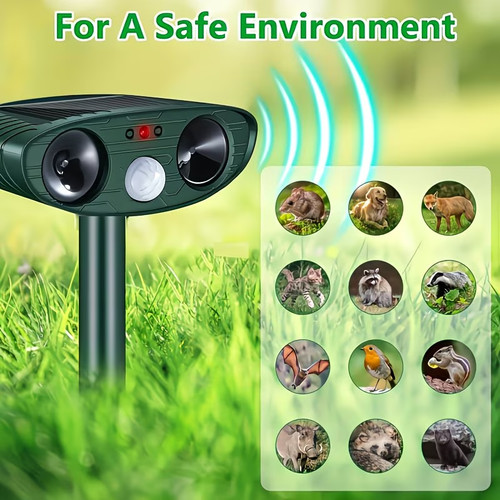 Ultrasonic solar cat dog fox - solar,