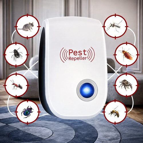 Ultrasonic pest repeller - repeller, plug