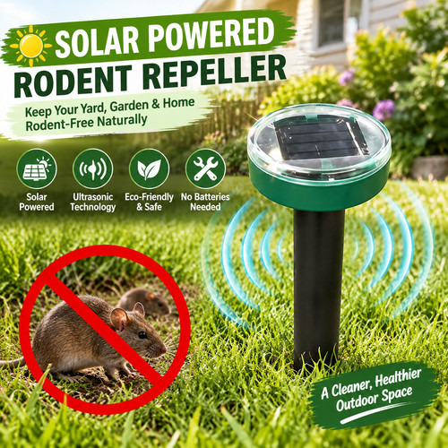 Solar ultrasonic mole - 1,
