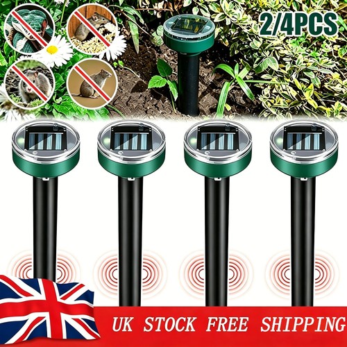 Ultrasonic solar mole rat - mole,