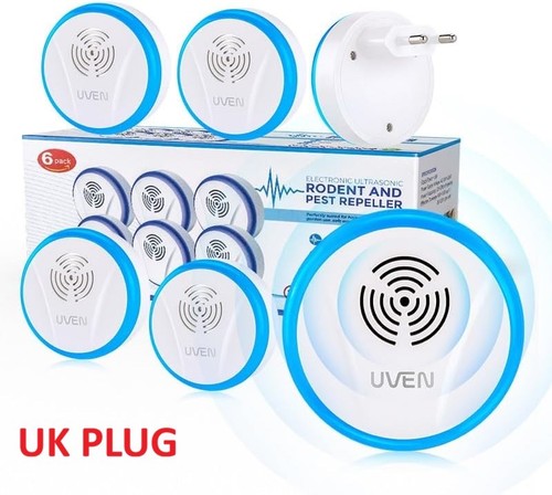 Ultrasonic pest repeller uk - 6x,