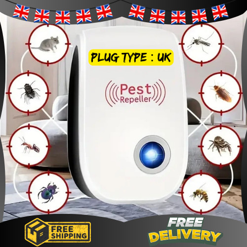 Ultrasonic pest repeller - ultrasonic, plug