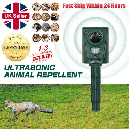 Ultrasonic garden deterrent - garden,