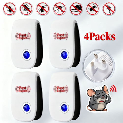 4pcs ultrasonic pest repeller - pest,