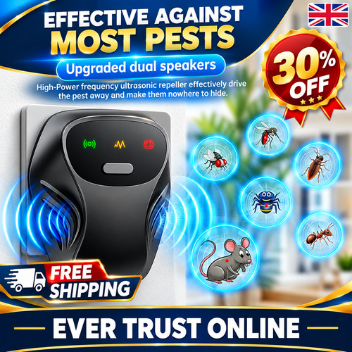 Ultrasonic pest repeller - ultrasonic,