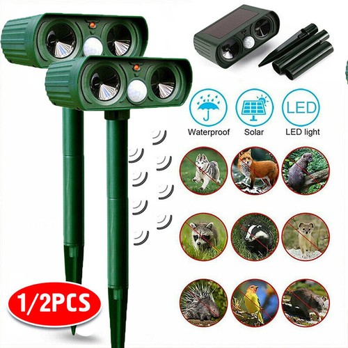 Ultrasonic solar cat dog - ultrasonic,