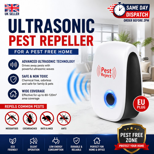 Ultrasonic pest repeller - repeller, eu