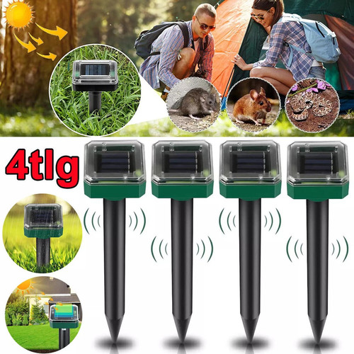 4pc ultrasonic solar - ultrasonic, garden