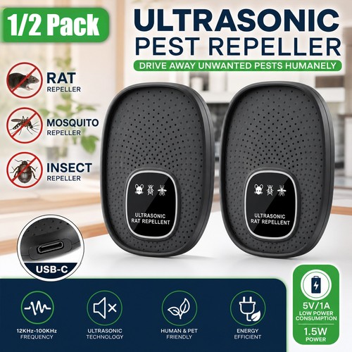 Ultrasonic pest repeller - ultrasonic,